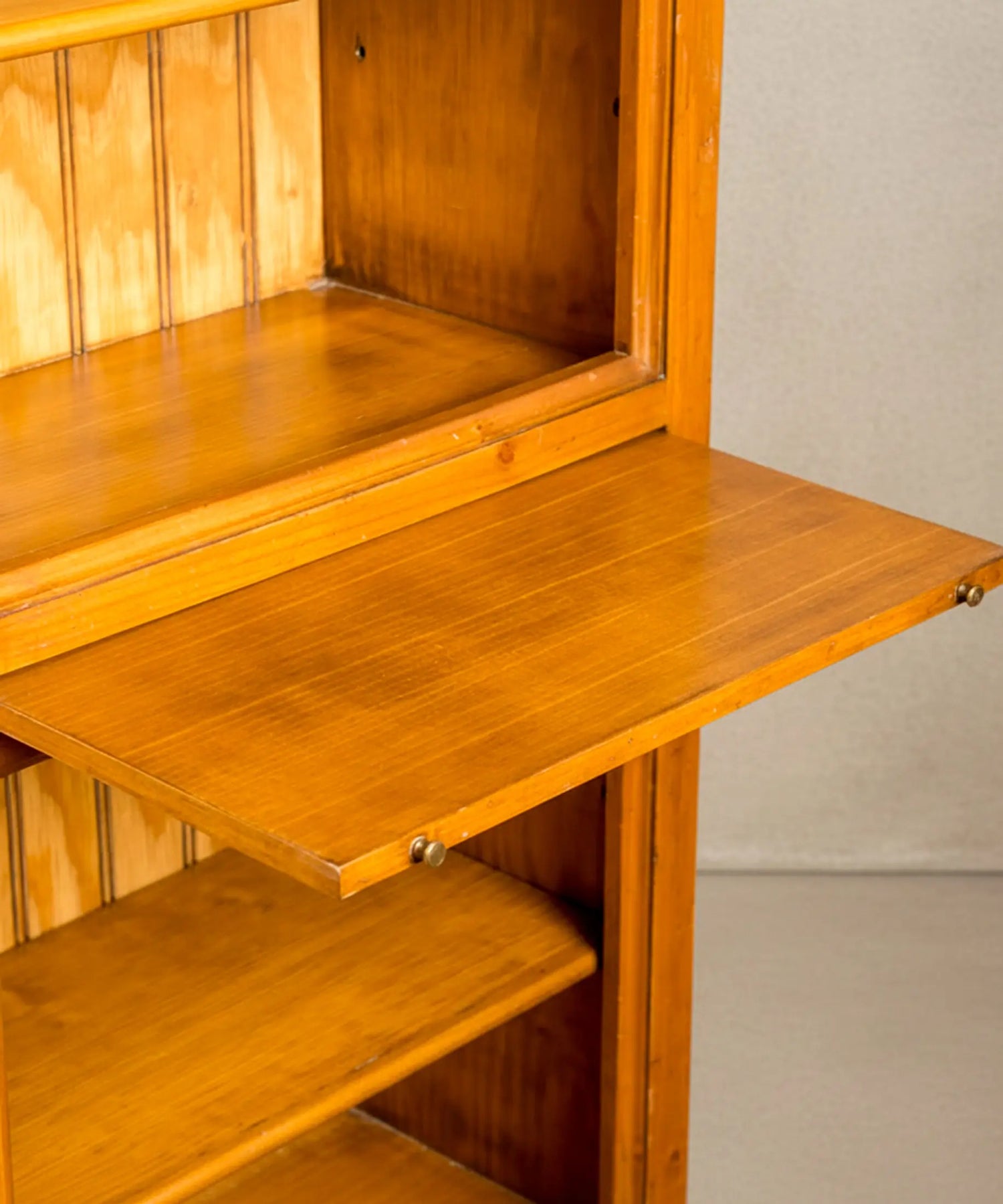 Librería Alta de Pino Macizo con Balda | Estilo Campestre