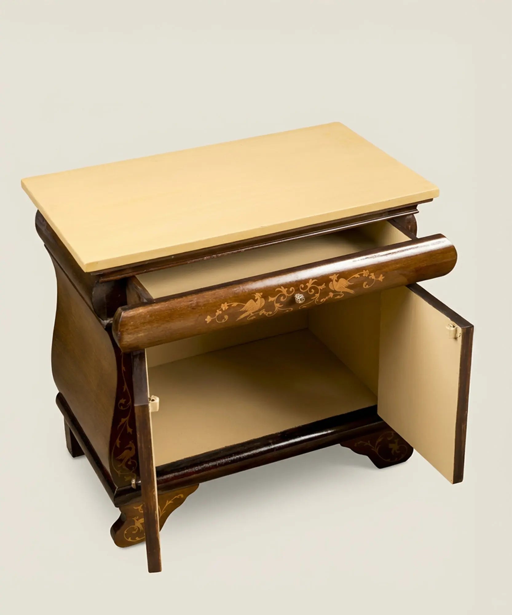 Pareja de mesitas de noche vintage