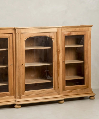 Vitrina expositor de madera