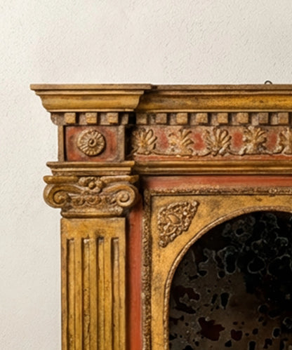 Espejo capilla en madera tallada