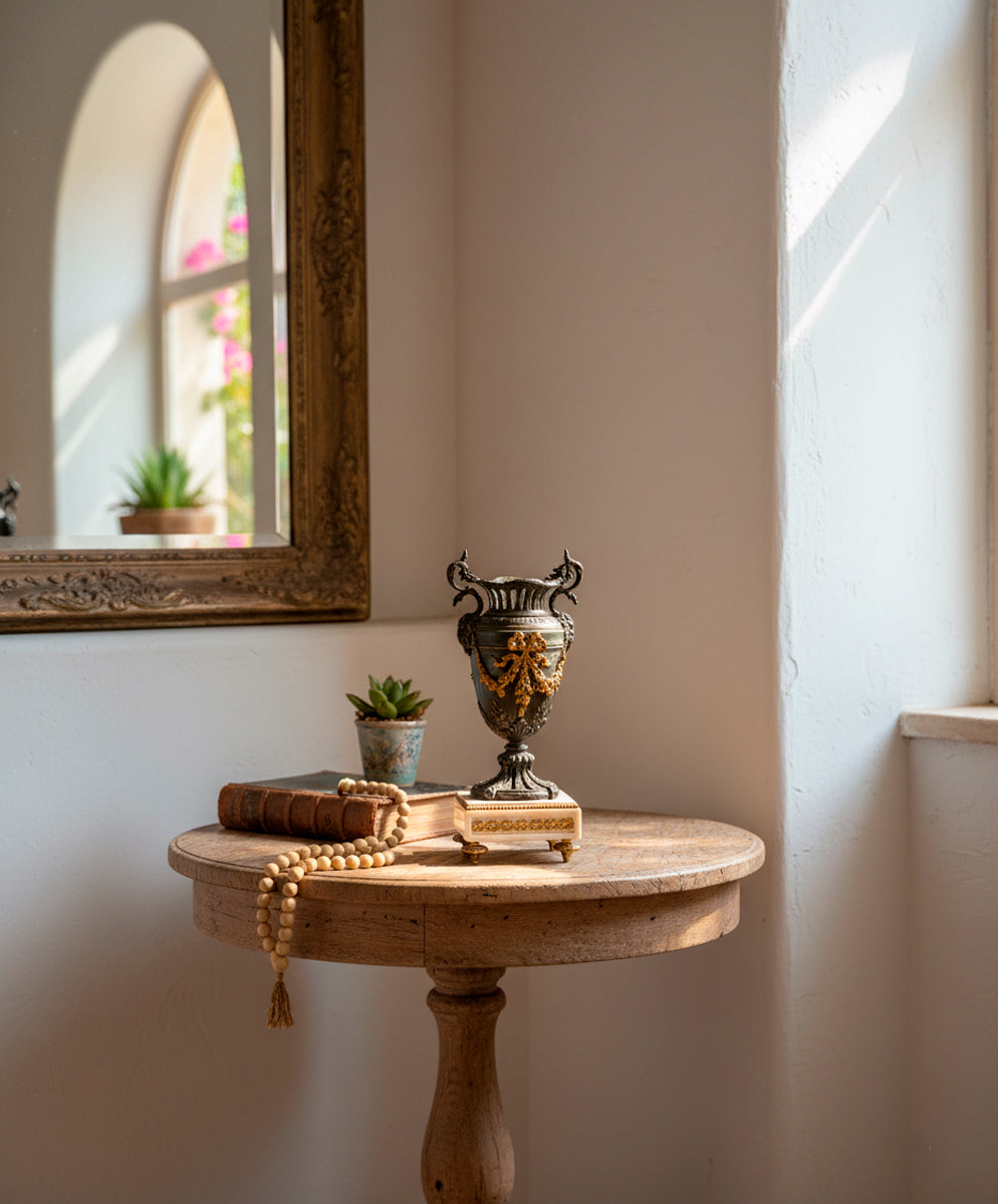 Copa antigua de bronce