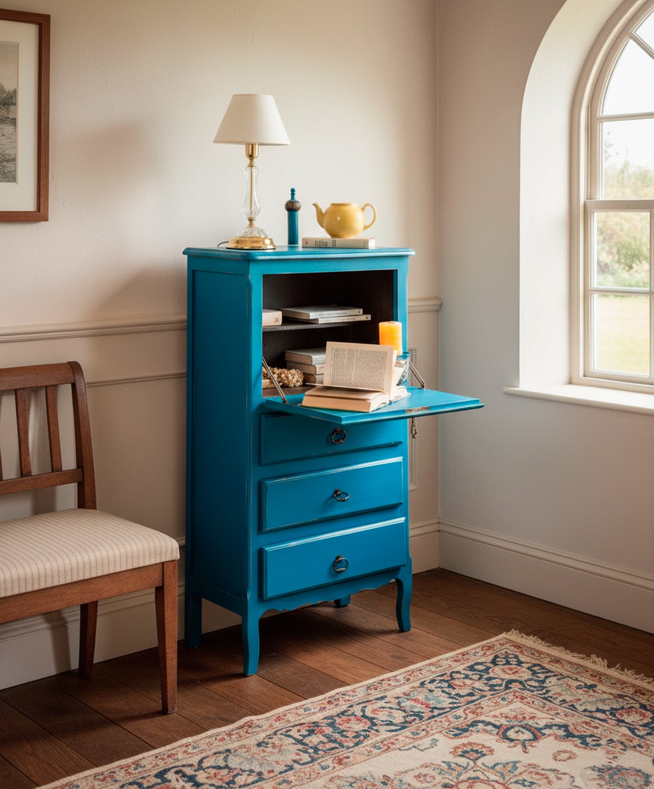 Mueble secreter Luis XV