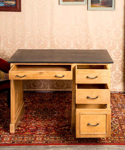 Antique Belchite Oak Desk