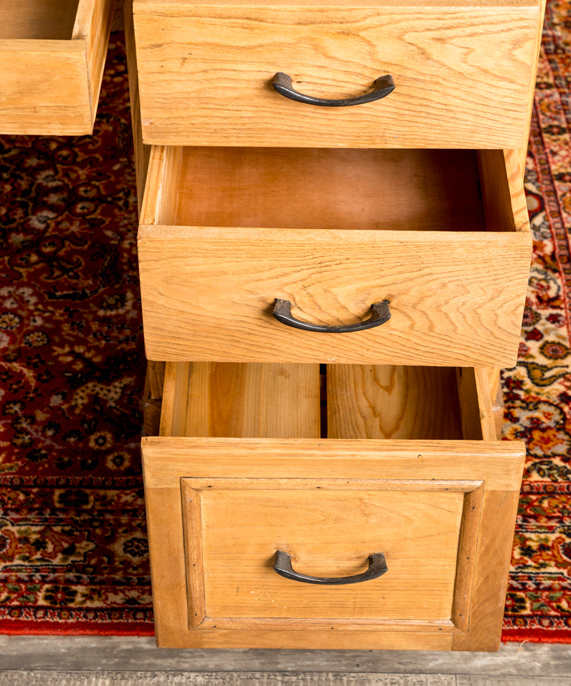 Antique Belchite Oak Desk