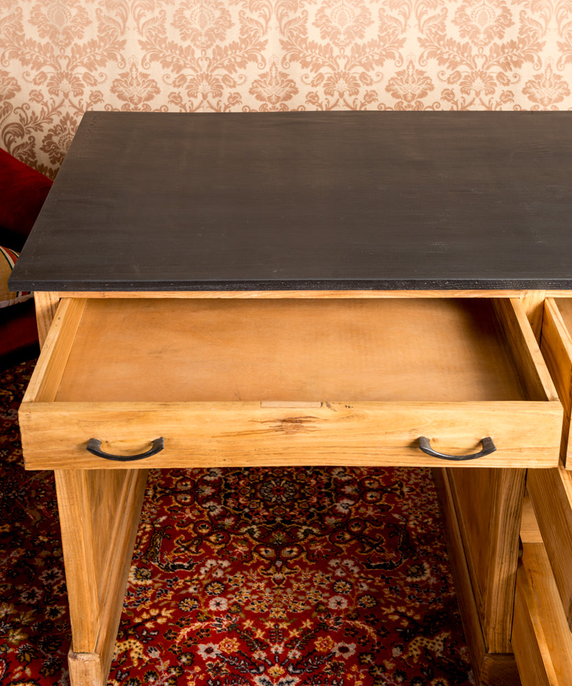 Antique Belchite Oak Desk