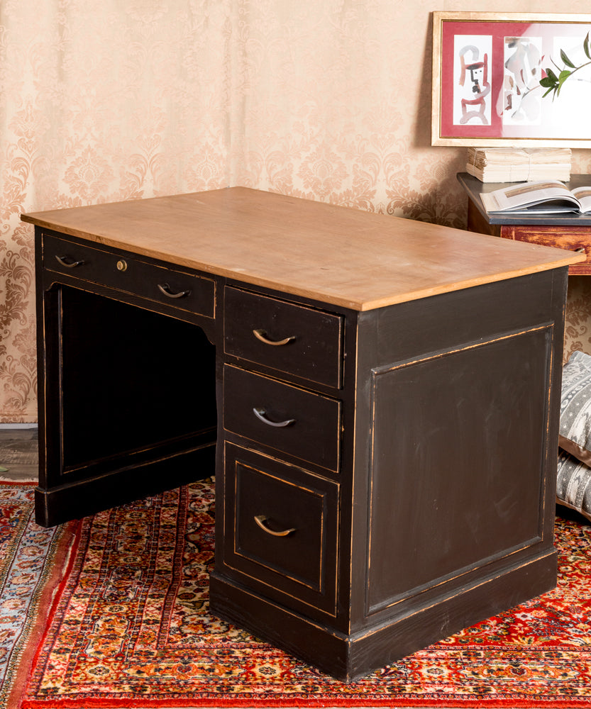 Antique Belchite Oak Desk