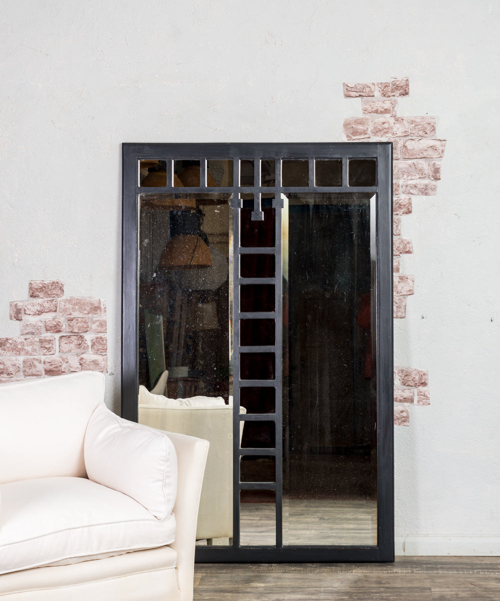 Industrial mirror with panels