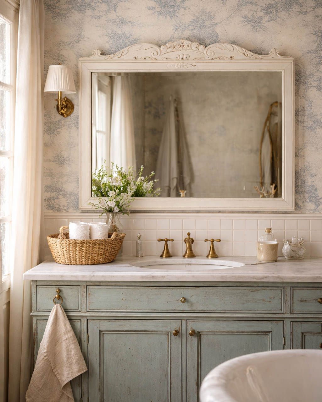 Oliver vintage mirror