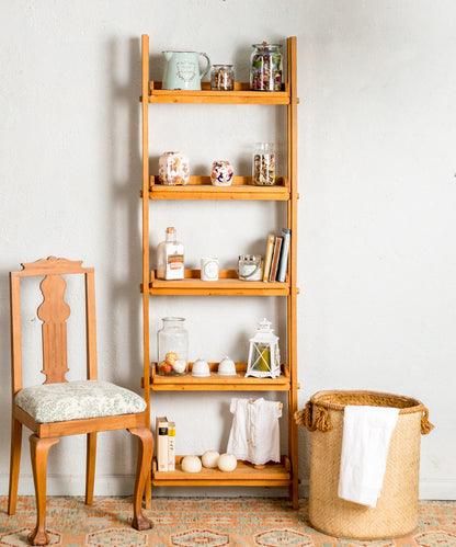 Calabria industrial wooden shelving