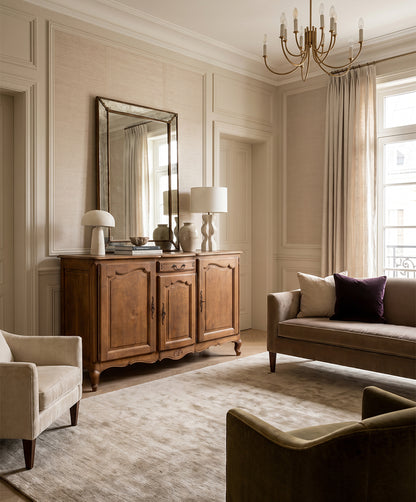 Aparador de Roble con Tablero en Damero | Estilo Luis XV, Francia