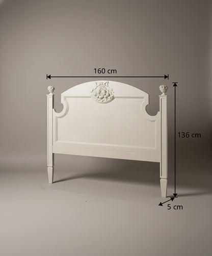 Cabecero Clásico Provenza con Talla Floral