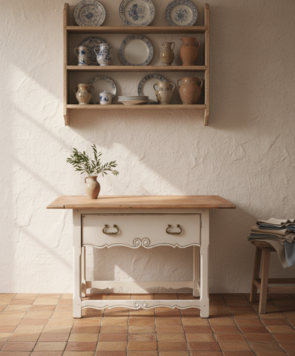 Mesa auxiliar antigua La Encinilla