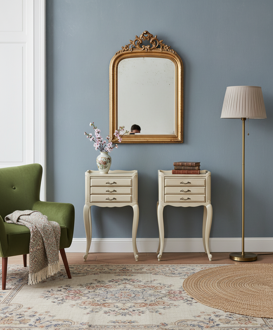 Pareja de mesitas de noche Naise