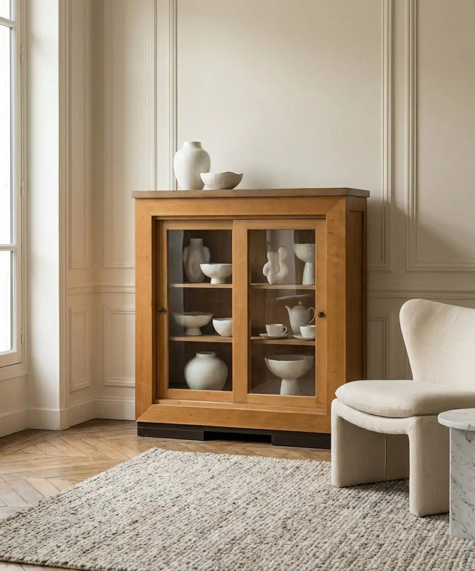 Vitrina de madera Muse Antique arte y decoracion
