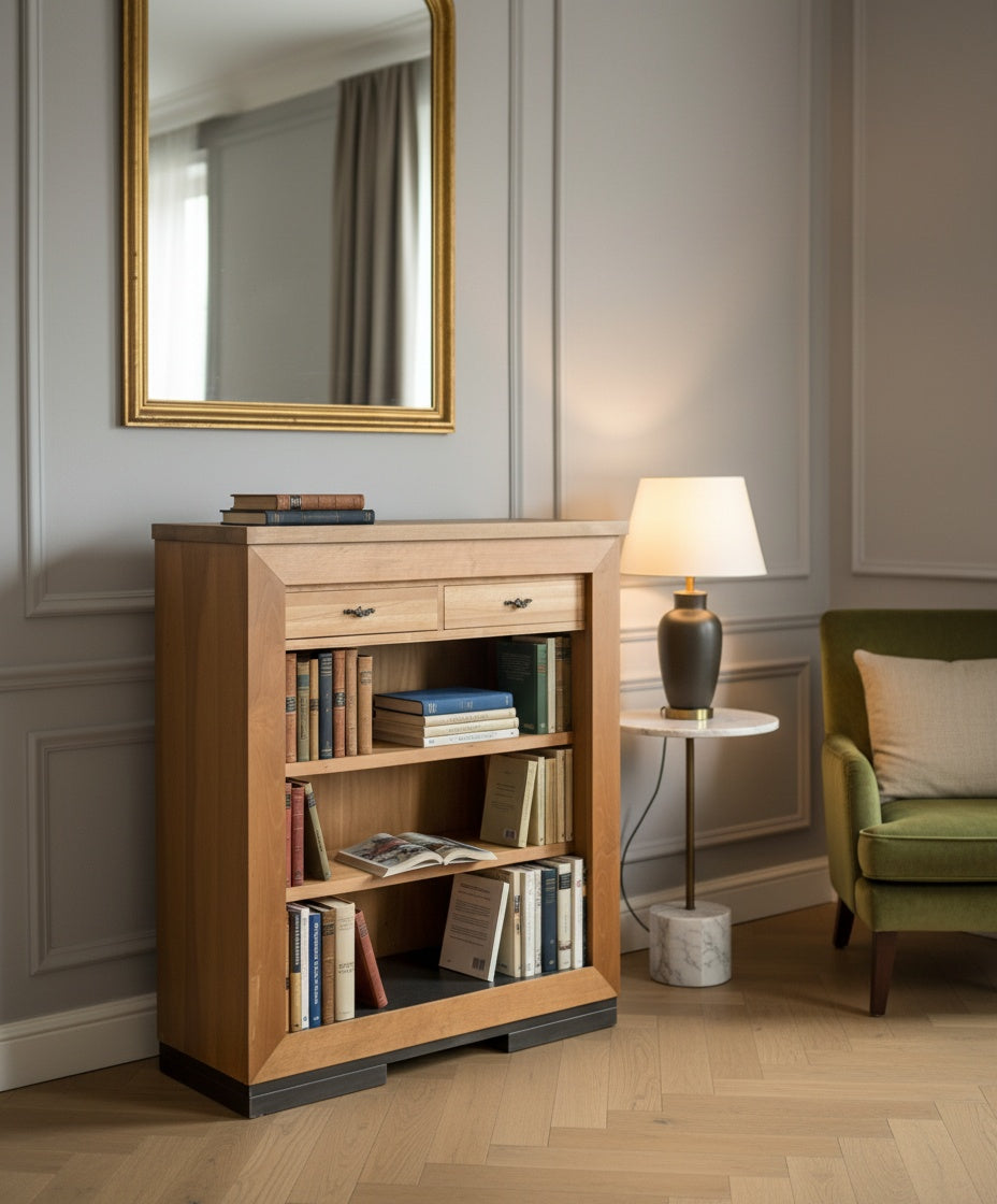 Estantería de madera Amber