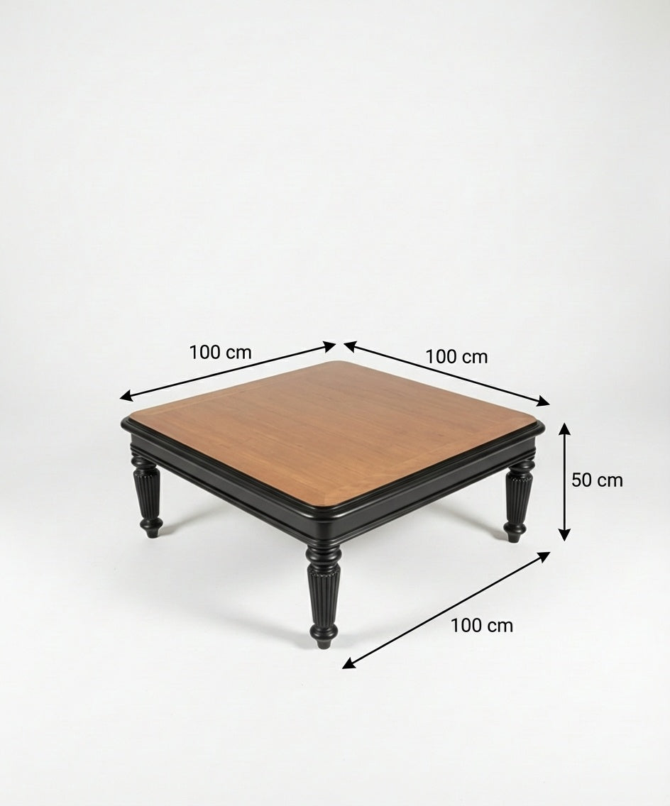 Mesa de centro clásica