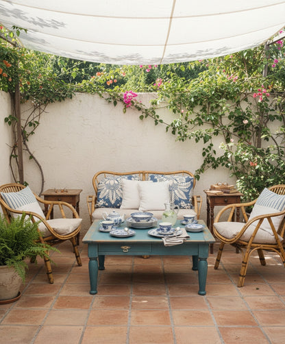 Mesa de centro de madera Leo