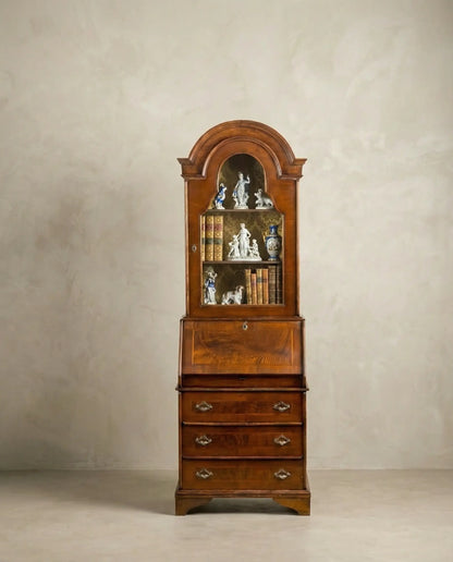 Escritorio secreter con vitrina