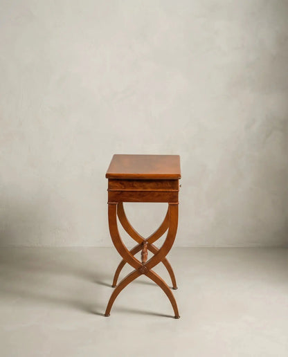 Mesa costurero estilo imperio de caoba Antique arte y decoracion