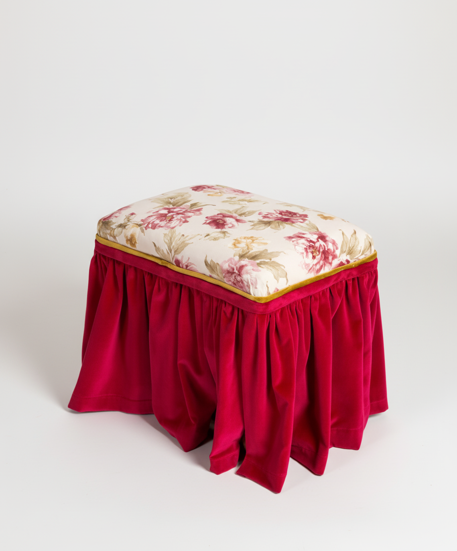 Antique Fleurs bench