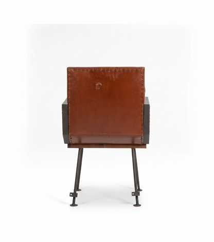 Sillón antiguo de tren