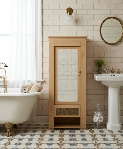 Mueble auxiliar con espejo