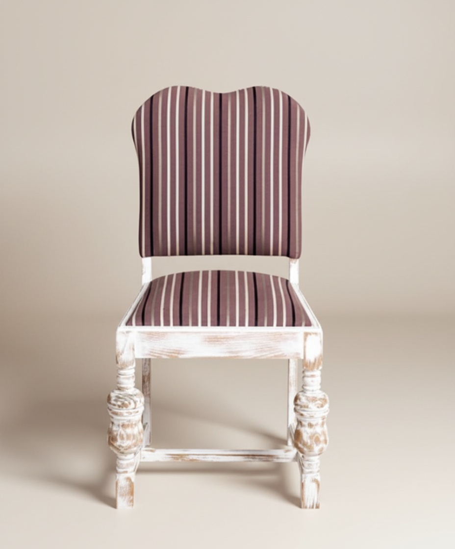 conjunto de cuatro sillas vintag pata decape solo