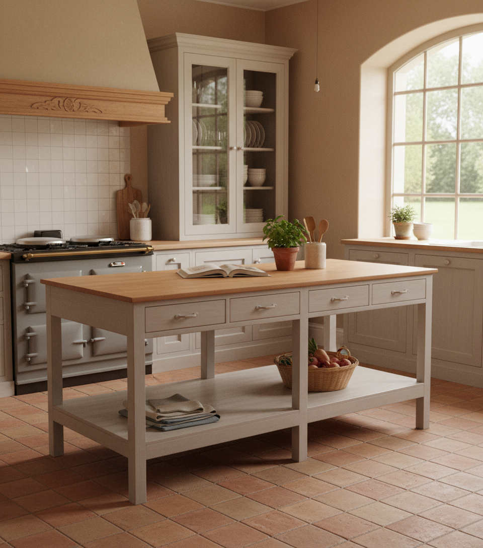 Mesa isla industrial La Hayuela