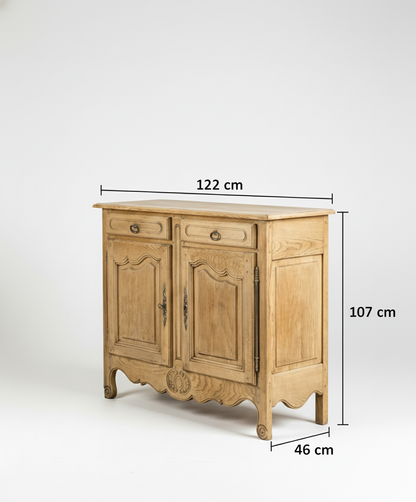 Aparador francés provenzal de roble