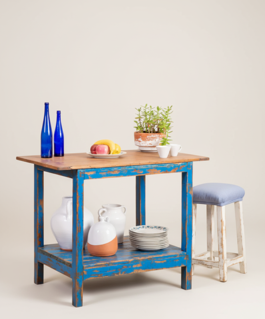 Mesa isla industrial La Casona