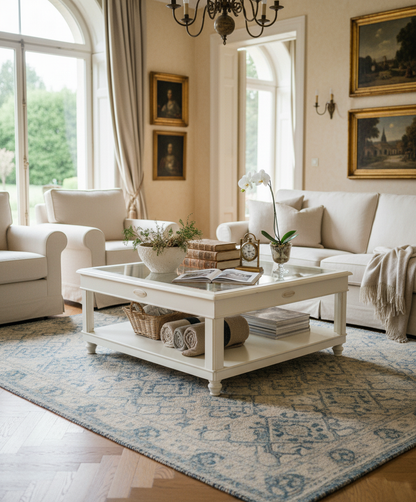 Mesa de centro cuadrada Chateau