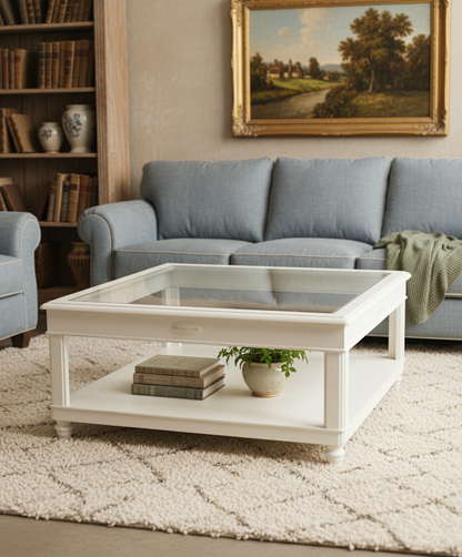 Mesa de centro cuadrada Chateau