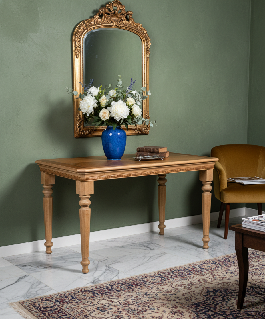 Mesa auxiliar de estilo neoclásico