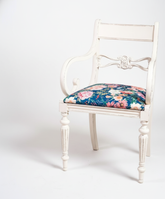 sillon antiguo de madera taoizado lateral