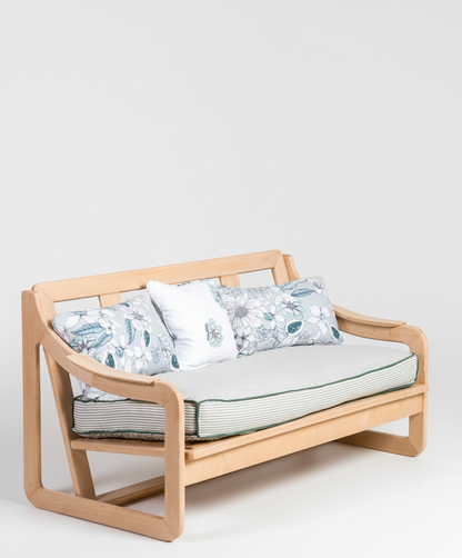 Sofá de madera Lionel