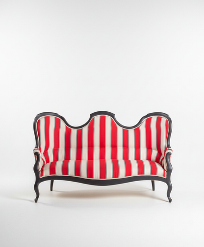 Sofá isabelino Rouge