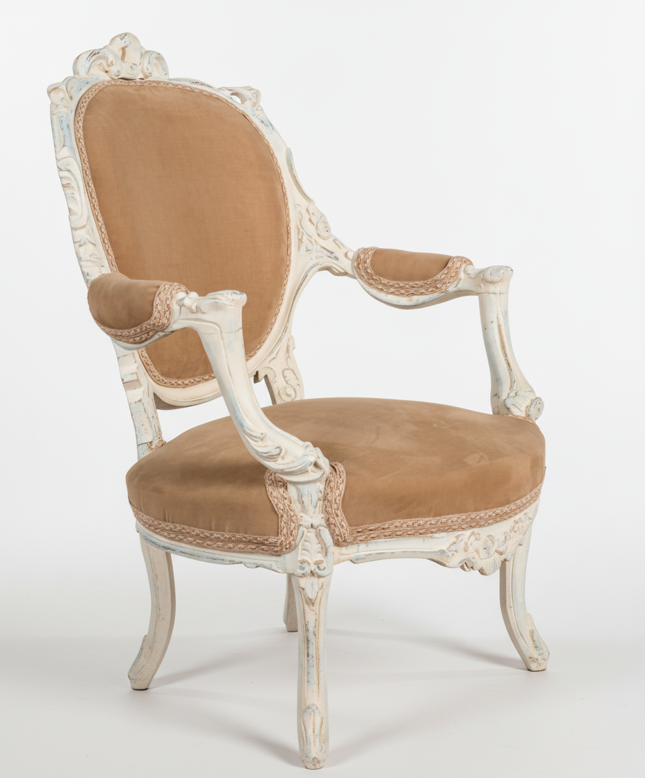 sillon antiguo luis xv ateral 