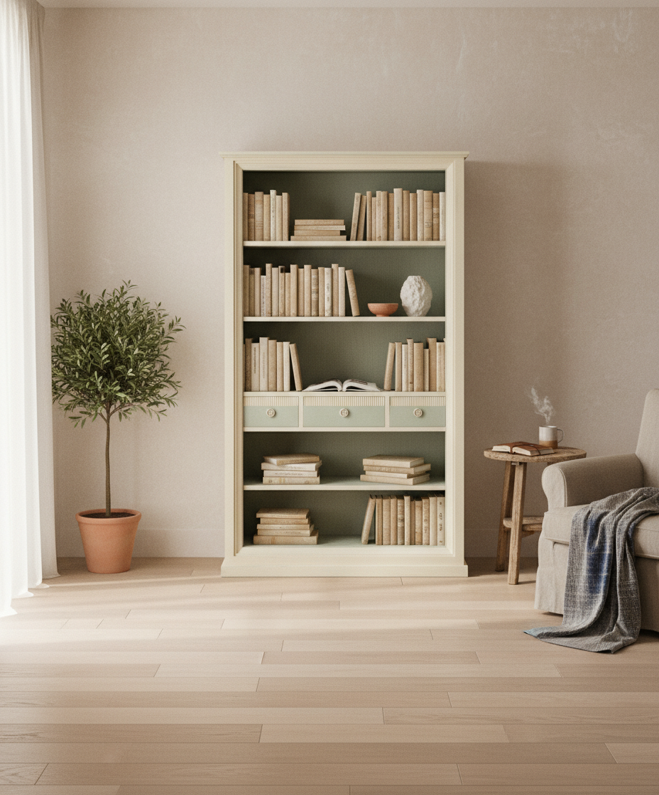 Librería estantería con cajones Sienna