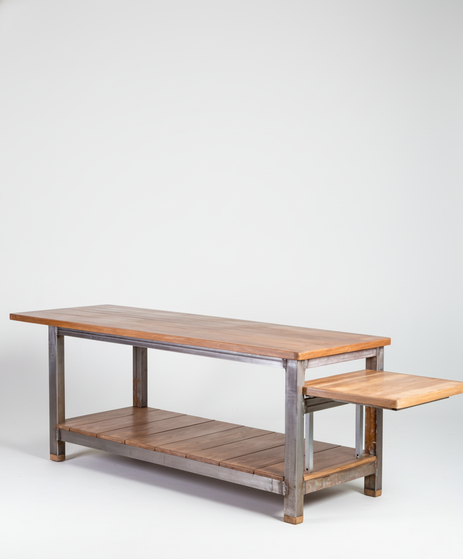 Mesa isla industrial La Hiruela