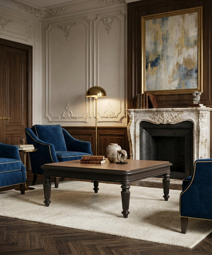 Mesa de centro clásica