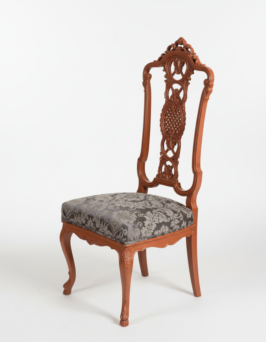 Set of 6 antique Jade chairs