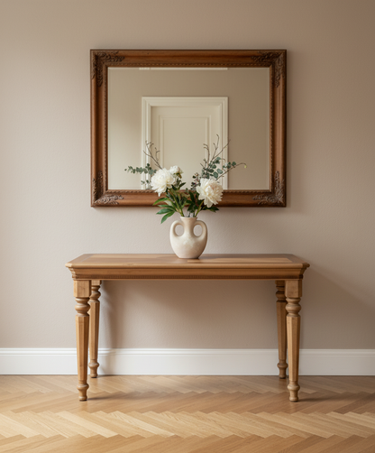 Mesa auxiliar de estilo neoclásico