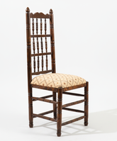 pareja de sullas rusticas de madera sola