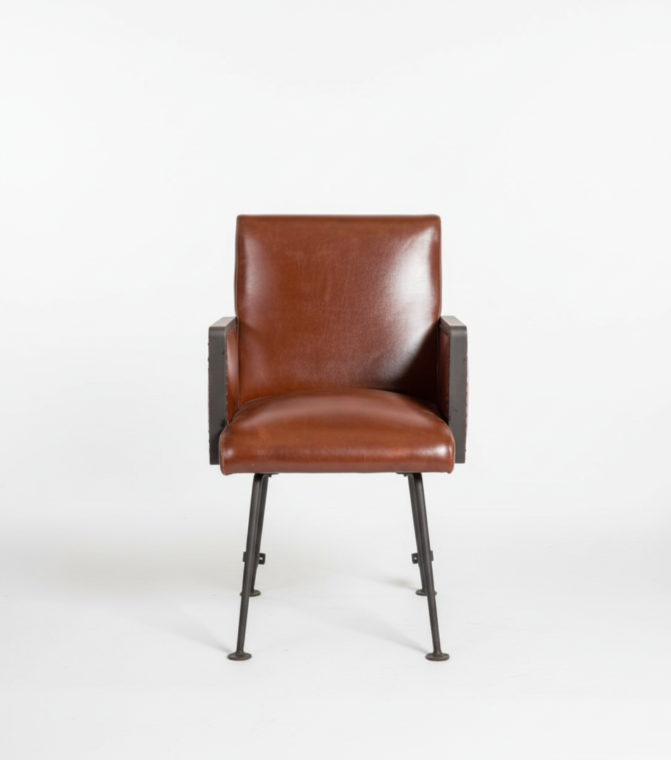 Sillón antiguo de tren