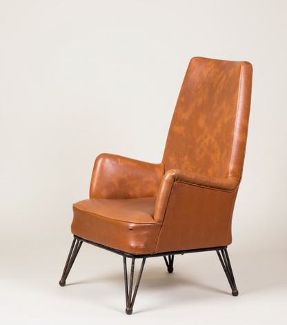 Sillón antiguo de barco