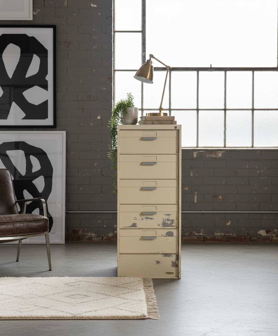 Mueble archivador vintage