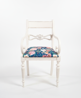 sillon antiguo de madera taoizado