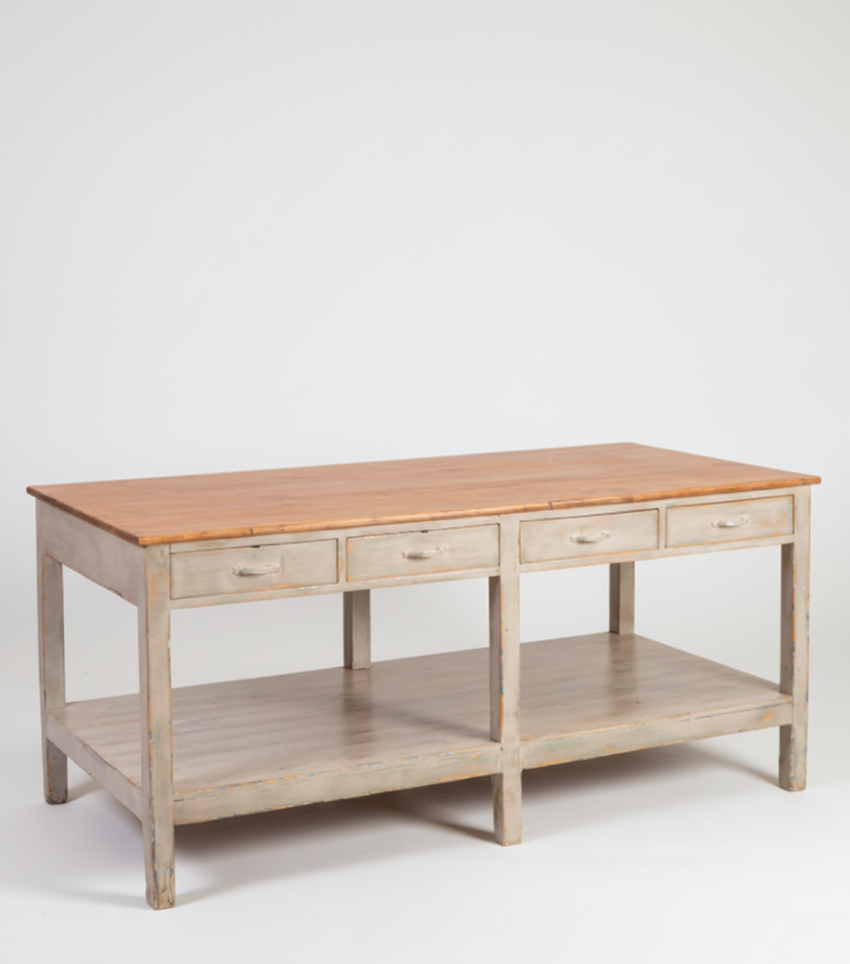 Mesa isla industrial La Hayuela