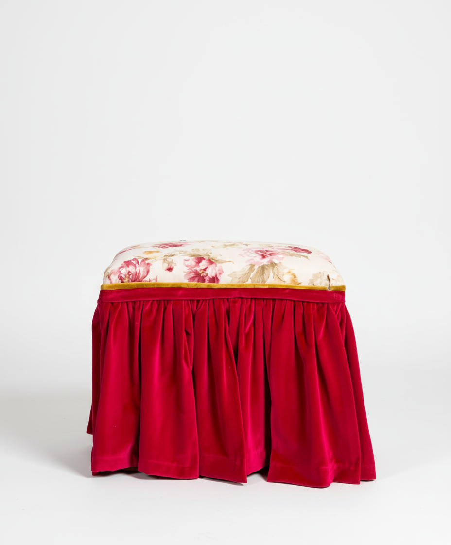 Antique Fleurs bench