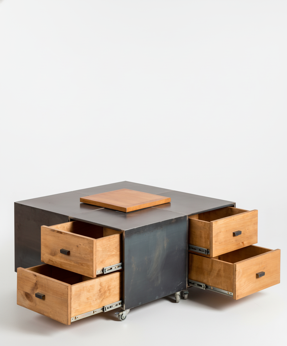 Mesa baja industrial Hortaleza